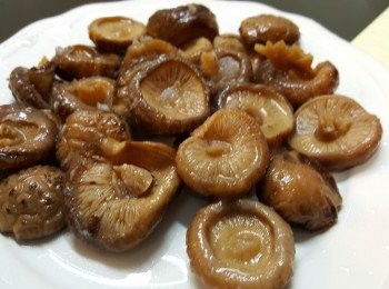 step1: 預先把冬菇，雲耳，枝竹，粉絲，髮菜及蠔豉分別用水浸至軟身。