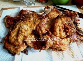 step4: 放入鑊中用慢火慢慢煎至金黃色 , 盛起備用