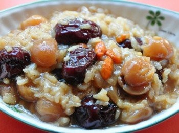 step7: 濃濃的秋意，給孩子一碗香香甜甜的甜粥，讓孩子心裡也甜甜的!