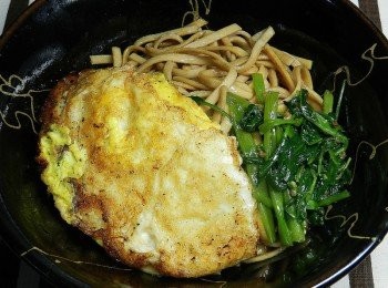 step7: 起鍋後連同炒好的空心菜擺盤