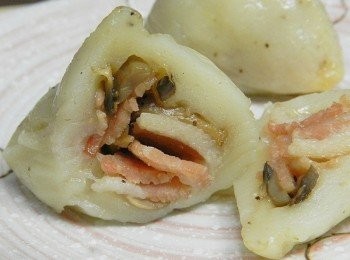 step10: 可愛的培根小巧粽，小朋友很喜歡喔!!!