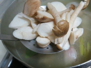 step7: 加入喜愛的菇類