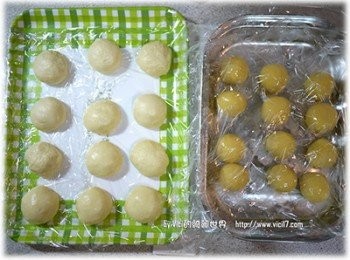 step9: 外皮組合=<span class="group_2">油皮</span>包<span class="group_3">油酥</span>