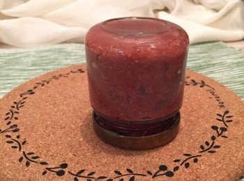 step12: 扭蓋後倒置抽真空，涼後再放正。放入冰箱冷藏保存。