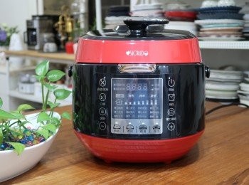 step10: 2017全新上市微電腦壓力萬用鍋
除了對於需費時處理的食材能事半功倍外，
在無壓狀況下也可彈性運用，
無水烹ˊ蛋糕ˊ溫泉蛋ˊ更具備發酵箱功能。
所以像烘焙時的發酵ˊ優格製作ˊ
甚至是煎ˊ煮ˊ炒ˊ炸ˊ都勝任有餘，
微電腦觸控面版12個一看就懂的顯示介面功能，
幾乎料理所需功能都具備👍