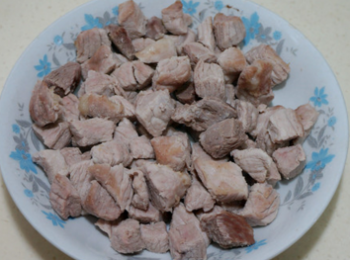 step4: 煮熟撈起瀝乾備用。