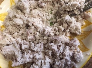 step1: 1)將熟芋頭翻叮熱壓爛, 加入其他材料用攪拌器攪勻即可