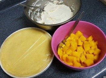 step15: 餅皮材料完成冷卻，內餡材料也準備好了