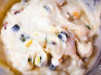 step9: 全部材料拌勻