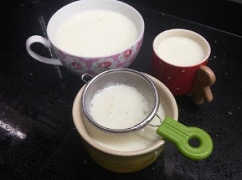 step2: 利用隔篩過濾到小碗