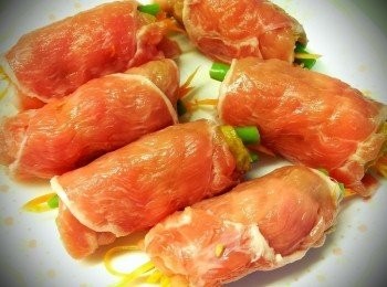 step4: 再捲上里肌肉