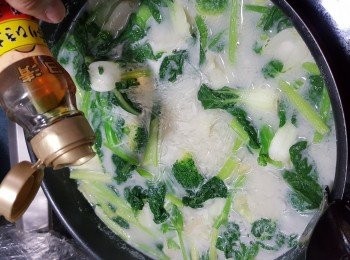 step16: 熄火後可加少許麻油即可完成