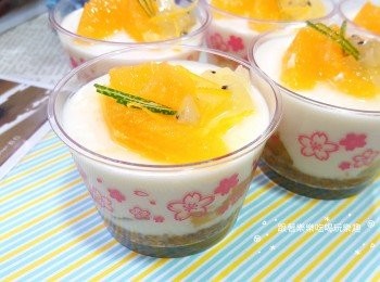 step10: 冰冰涼涼的杯子乳酪蛋糕就完成