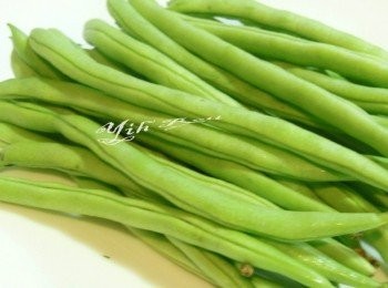 step2: 四季豆切丁