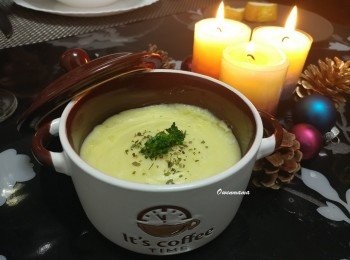 step5: 可按喜好加入香草碎。 

完成； 開動！！