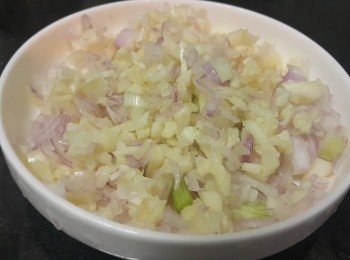 step4: 蒜頭，乾蔥