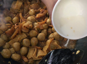 step7: 最後加生粉水埋茨，完成。