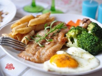 step6: 還是椒鹽蘑菇多利魚?