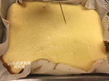 step3: 烤箱170度烤20-25分鐘，用牙籤叉入無沾黏麵糊就是熟了；

烤好放涼15分鐘