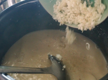 step4: 接著加入馬蹄粒。