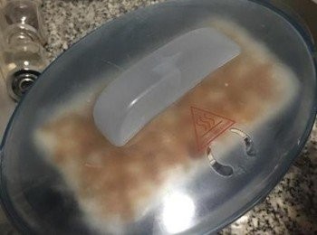 step10: 入鍋蒸45-50分鐘。蒸好後需閒置到完全涼透後才可脫模。