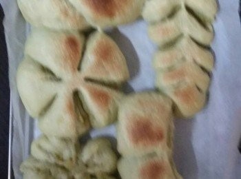 step5: 預熱焗爐後, 就可以用160度去焗架啦 ^^