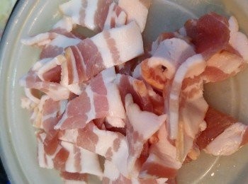 step6: 煙似切碎待用。