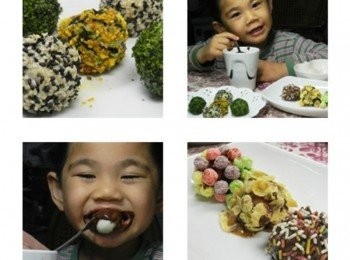 step10: 不管是甜的還是鹹的，我們家庭庭都好喜歡~