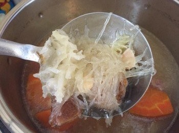 step3: 魚翅瓜好特別，真係有一絲絲架^o^