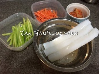 step1: 預備好材料。