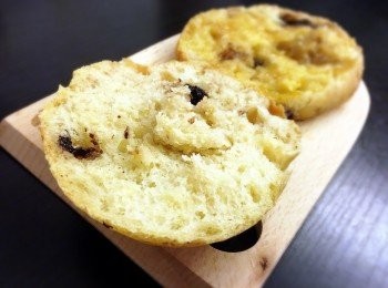 step10: 個麵包完全無搓過，但氣孔勁多，勁軟熟！