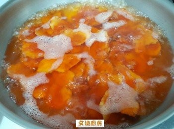 step5: 土茯苓汆水