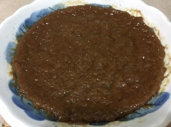 step3: 蒸好的糯米團要放涼一會才可包餡