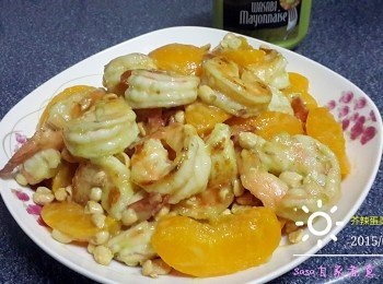 step11: 倒入花生米，即可上碟