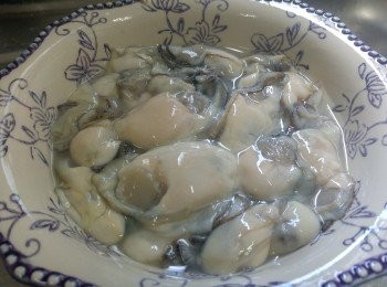 step2: 重複此步驟至蠔仔潔白為止。