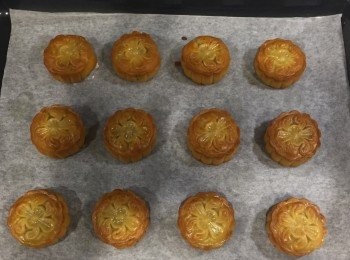 step13: 再入爐焗7分鐘取出。