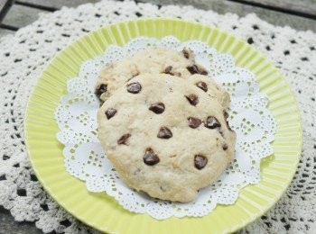 step5: 將餅乾待在碟上，靜置20分鐘，餅乾會變硬一點及脆一點，如想吃軟餅乾，那就靜置10分鐘