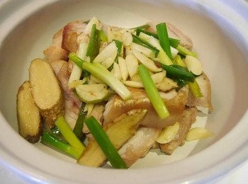 step5: *撈起入燉鍋內。