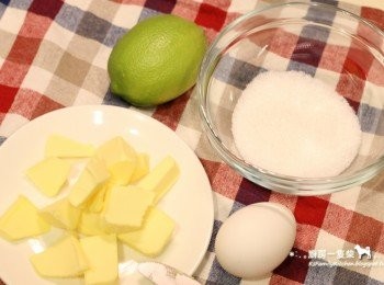 step1: 所有材料秤好，無鹽奶油切成小塊，入冰箱冷藏備用。