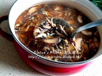 step13: 加入蛋液拌勻成蛋花即可