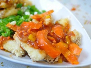 step11: 完成其一口味~梅膏茄汁炸鯛魚