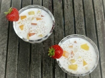 step4: 可加入不同的水果享用