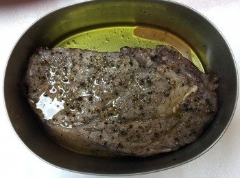 step2: 低溫烹調的結果，肉質感覺很鮮嫩