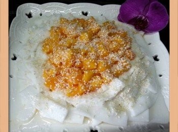 step6: 亦可以用芒果代替奇異果