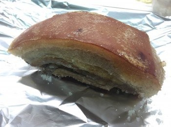 step9: 40分鐘後, 將粗鹽拎走