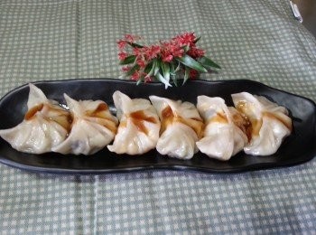 step8: 上碟後淋上照燒汁食用即可