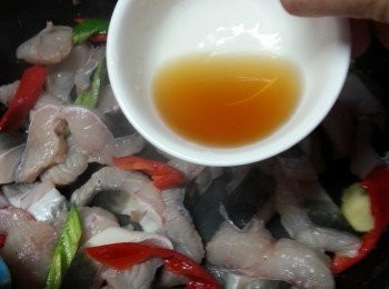 step6: 讚紹興酒炒勻