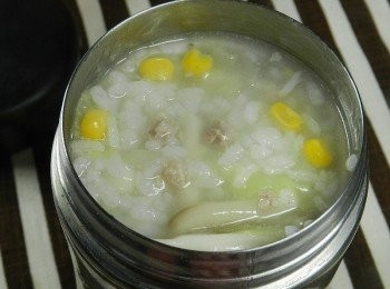 step7: 再把粥倒入