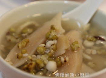 准山薏米綠豆湯