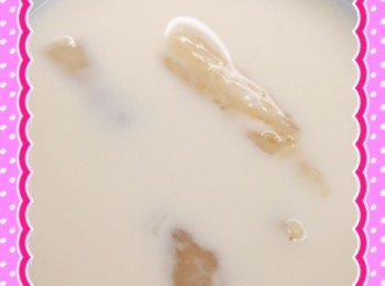 鮮奶燉花膠(浸發花膠步驟)